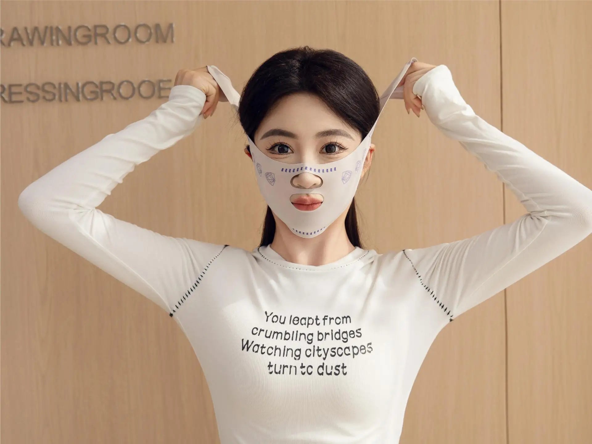 V Face Bandage for Sleeping with Face Lifting Small V Face